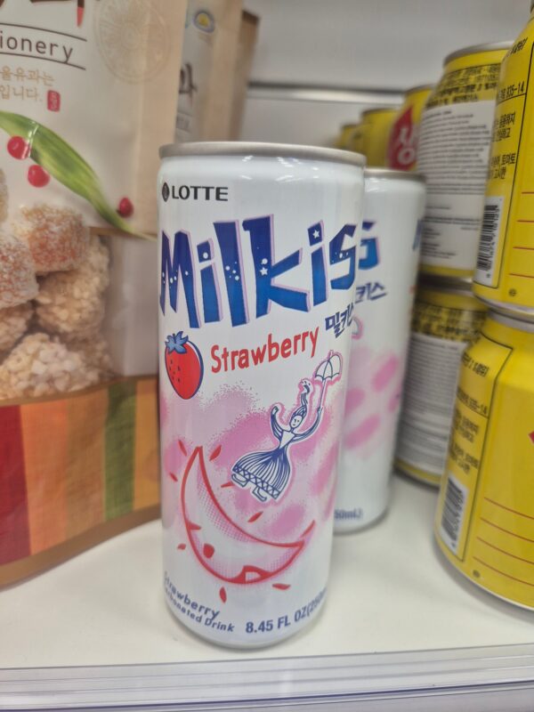 LOTTE MILKIS LATA FRESA 250ML X 30 LOTTE Milkis Lata Fresa 250Ml