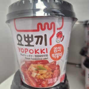 YOPOKKI RICECAKE CUP KIMCHI 30X115G