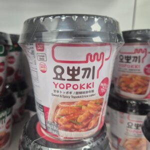YOPOKKI RICECAKE CUP SWEET&SPICY 30X120G