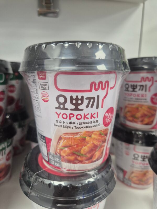 YOPOKKI RICECAKE CUP SWEET&SPICY 30X120G