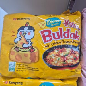 SAMYANG BULDAK RAMEN CHEESE 140G UNIDAD