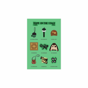 [Pre-Order] BTS J-HOPE - HOPE ON THE STAGE FINAL OFFICIAL MD STICKER SET