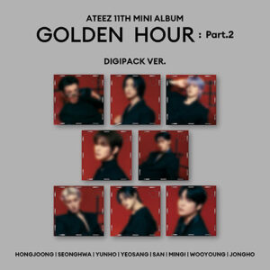 ATEEZ - GOLDEN HOUR : PART.2 11TH MINI ALBUM DIGIPACK