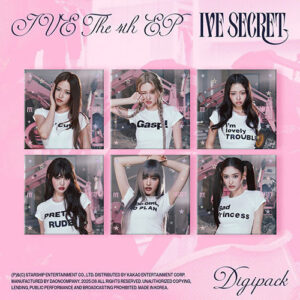 IVE - IVE SECRET 4TH EP ALBUM DIGIPACK