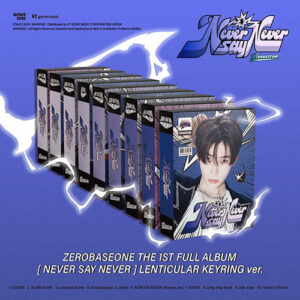 ZEROBASEONE - NEVER SAY NEVER 1ST FULL ALBUM LENTICULAR KEYRING VER RANDOM