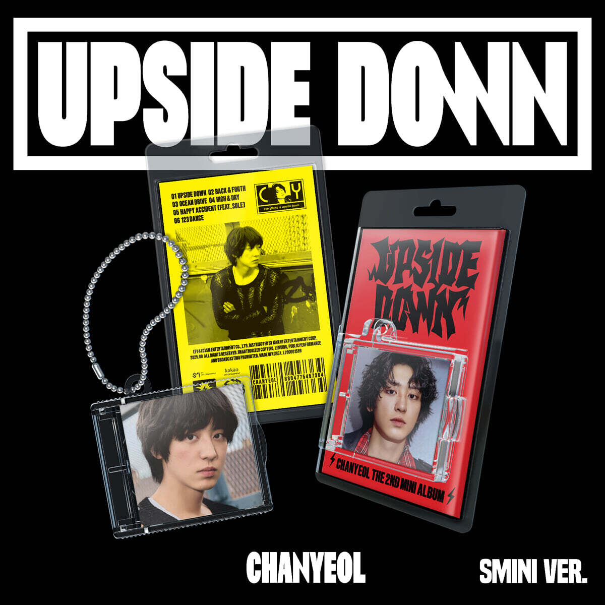 CHANYEOL - UPSIDE DOWN 2ND MINI ALBUM SMART ALBUM SMINI