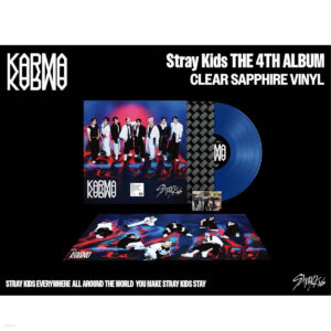 STRAY KIDS - KARMA (CLEAR SAPPHIRE VINYL)