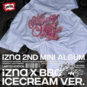 IZNA - NOT JUST PRETTY 2ND MINI ALBUM IZNA X BBC ICECREAM LIMITED EDITION VER