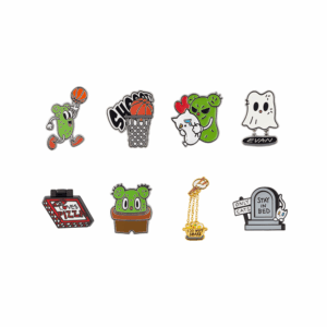 ENHYPEN - ARTIST MADE COLLECTION BY ENHYPEN OFFICIAL MD EVAN'S CACTUS AND CAT BADGE COLLECTION BY HEESEUNG