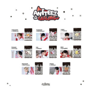 [Pre-Order] ATEEZ - ANITEEZ IN THE CALLING POP UP OFFICIAL MD CARD COVER STICKER SET