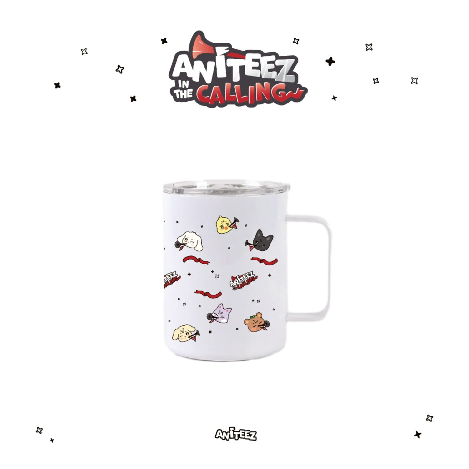 ATEEZ - ANITEEZ IN THE CALLING POP UP OFFICIAL MD STAINLESS MUG