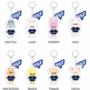 STRAY KIDS - KARMA POP UP STORE OFFICIAL MD SKZOO YINYANG KEYRING