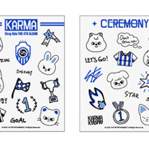 STRAY KIDS - KARMA POP UP STORE OFFICIAL MD TATTOO STICKER