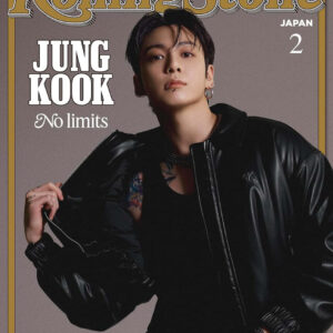 BTS JUNGKOOK - ROLLINGSTONE JAPAN FEBRUARY ISSUE COVER