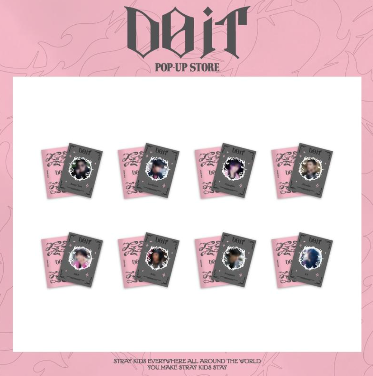 Stray Kids - MINI STICKER BOOK - DO IT POP UP STORE OFFICIAL MD