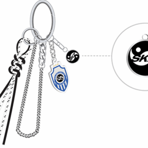 STRAY KIDS - KARMA POP UP STORE OFFICIAL MD CEREMONY METAL KEYRING