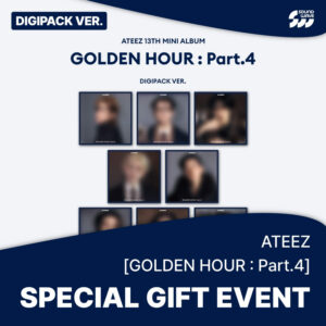 ATEEZ - GOLDEN HOUR : PART.4 MINI 13TH ALBUM DIGIPACK