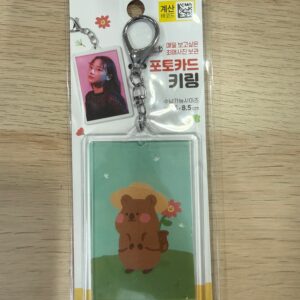DAISO - PHOTOCARD KEYRING