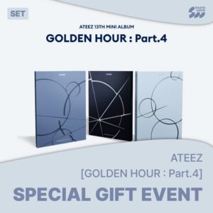 ATEEZ - GOLDEN HOUR : PART.4 MINI 13TH ALBUM STANDARD