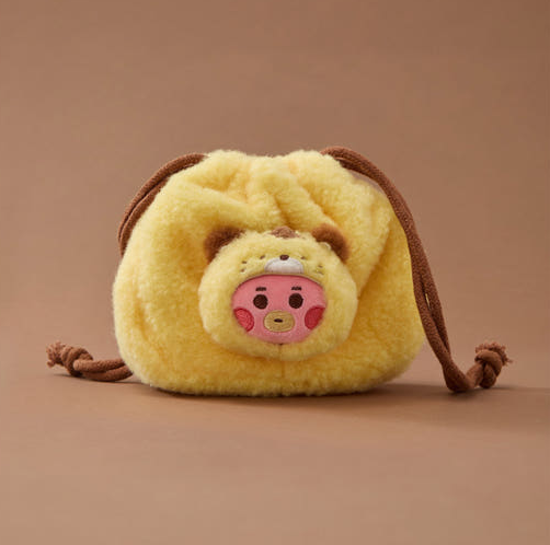 BT21 - BABY MORE FLUFFY FACE DOLL STRING POUCH - Image 7