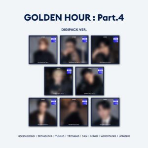 ATEEZ - GOLDEN HOUR : PART.4 MINI 13TH ALBUM DIGIPACK - Hello82 POP-UP Exclusive