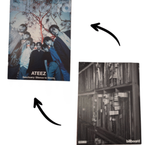 [Damaged] ATEEZ - BILLBOARD ARTIST : ATEEZ EDITION MAGAZINE A TYPE VER