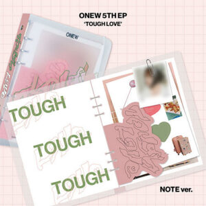 ONEW - TOUGH LOVE 5TH MINI ALBUM NOTE VER