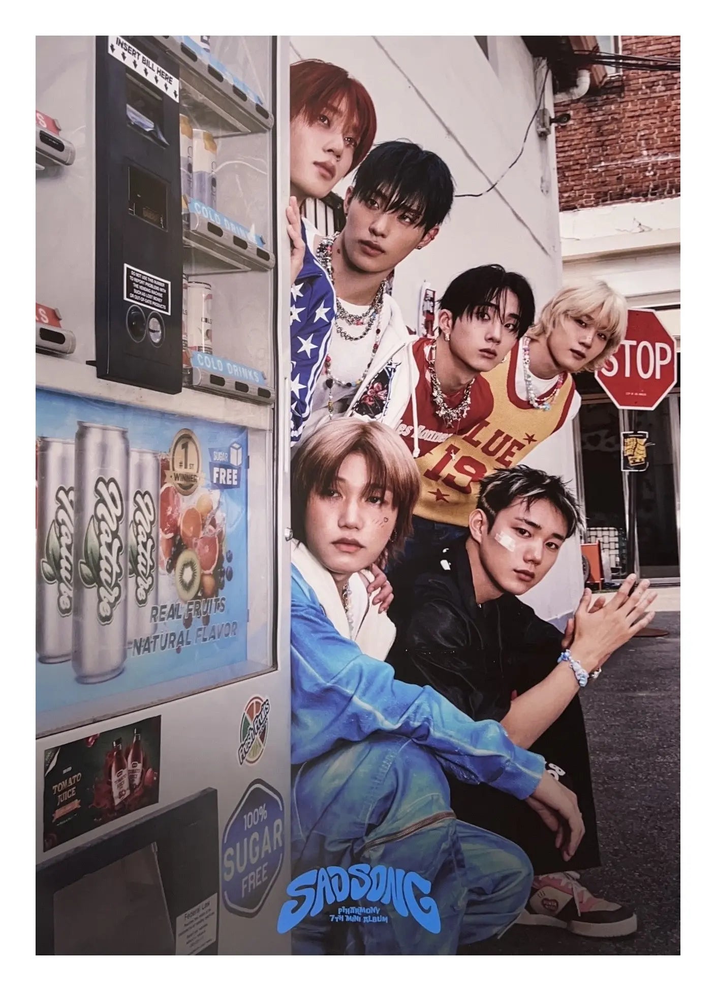 [POSTER 373-375] P1HARMONY - SAD SONG 7TH MINI ALBUM - Image 2