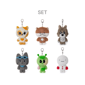 BOYNEXTDOOR - BBNEXTDO IS COMING TO TOWN OFFICIAL MD PLUSH KEYRING SET
